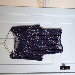 2 for $15! Navy blue Apt.9 top. Size-l xl